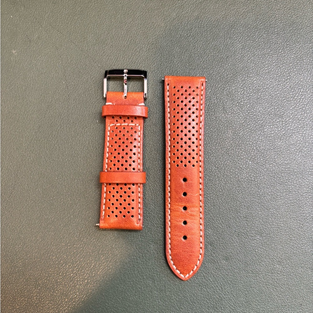 Movado Heritage Leather Watch Band, 21mm
